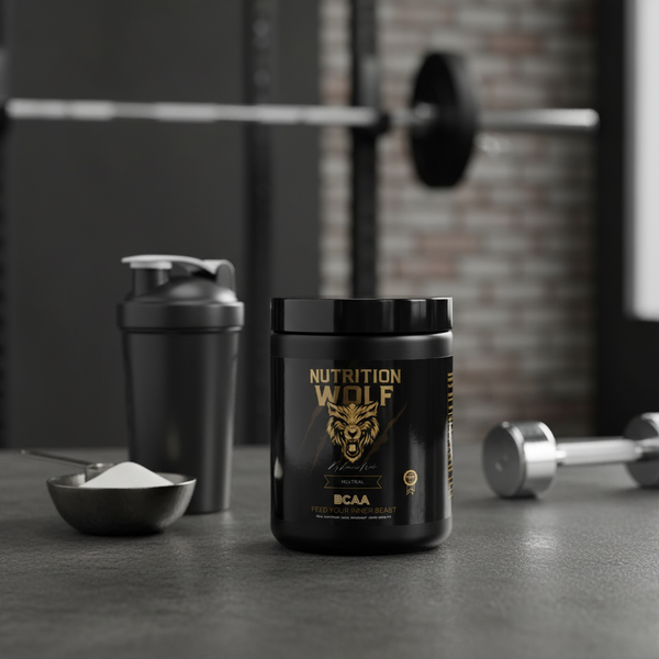 Nutrition Wolf BCAA Pulver 2:1:1 300 g – Muskelaufbau, Energie & Regeneration