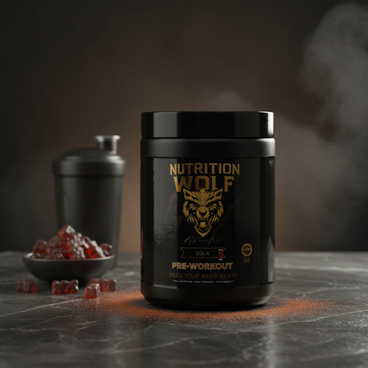 Nutrition Wolf Pre-Workout Stimulant 300 g – Kreatin, Koffein & Beta-Alanin – Detailansicht