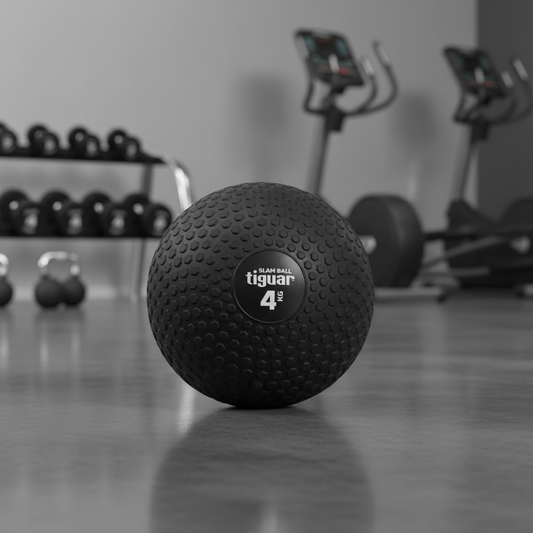 Slam Ball – rutschfester Trainingsball für kraftvolles Workout – Seitenansicht