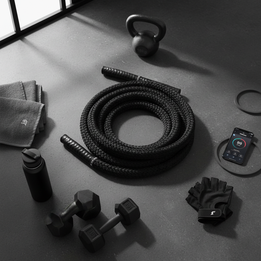 Battle Rope V2 – starkes Trainingsseil für HIIT & Krafttraining – Seitenansicht