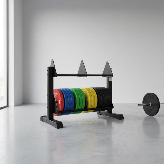 Modularer Bumper-Plate-Ständer – Ordnung & Stabilität für Plates