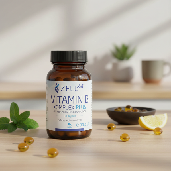 Vitamin B Komplex 60 Kapseln – Unterstützt Energie & Vitalität
