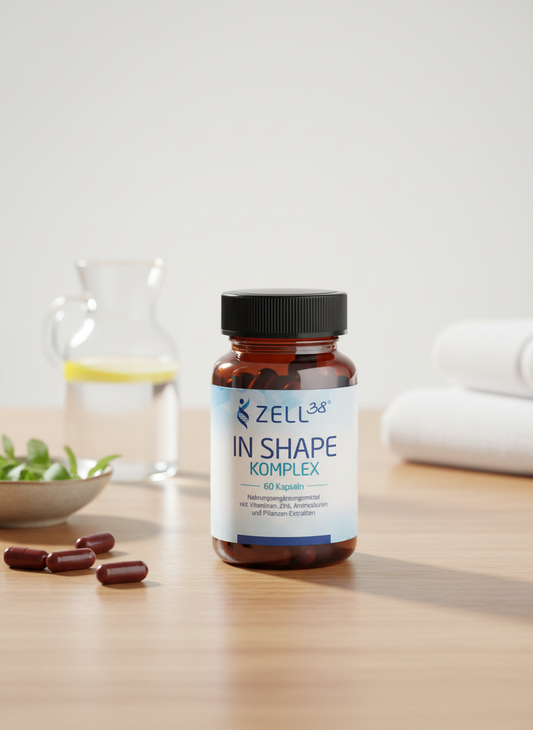 In Shape Komplex 60 Kapseln – Unterstützt Stoffwechsel & Energie – Detailansicht