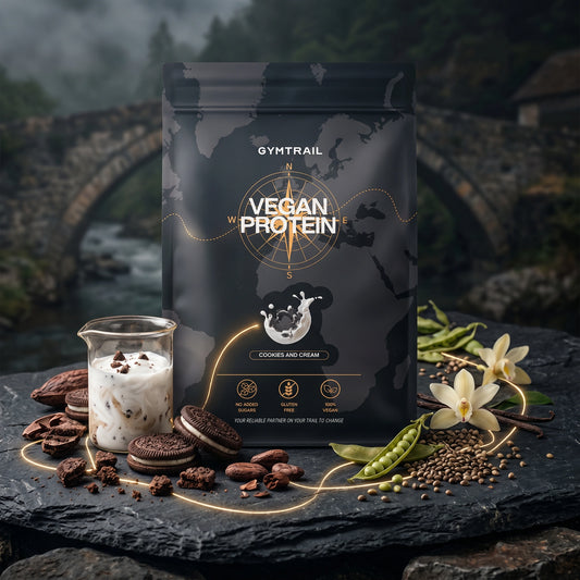 Pflanzliches Protein - Cookies & Cream Photo