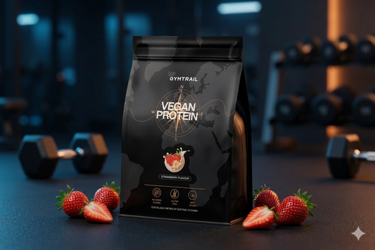 PFLANZLICHES PROTEIN — ERDBEERE – Detailansicht