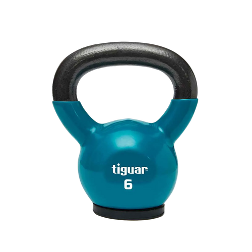 Vinyl Kettlebell – kraftvoll, farbcodiert & bodenschonend