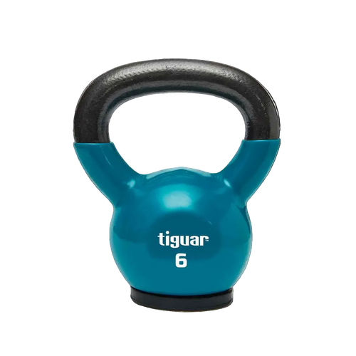 Vinyl Kettlebell – kraftvoll, farbcodiert & bodenschonend