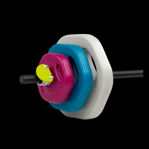 Langhantel-Set Power Gym – PU-Scheiben, 19 kg Trainingsset