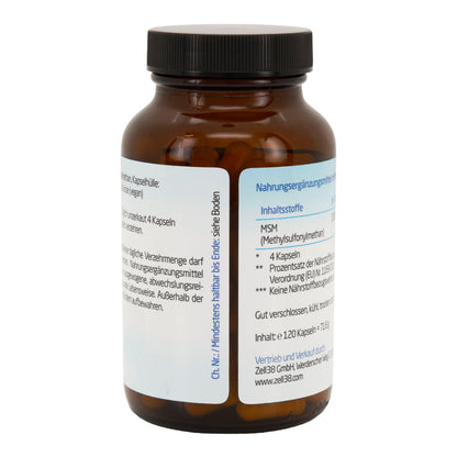 MSM Plus 120 Kapseln – Hochdosiertes MSM für Gelenke & Muskeln