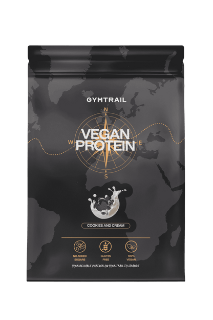 GYMTRAIL Veganes Eiweißpulver - Cookies & Cream