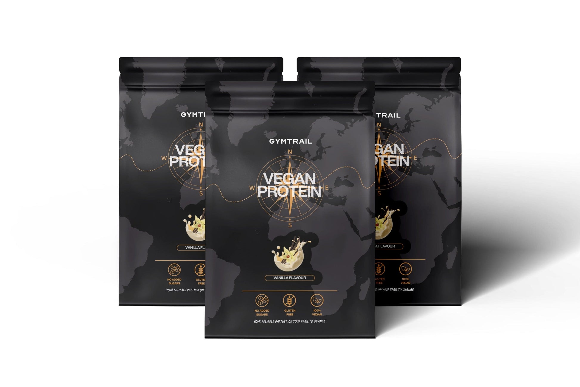 GYMTRAIL Veganes Eiweißpulver - Vanille