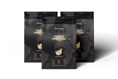 GYMTRAIL Veganes Eiweißpulver - Weisse Schokolade