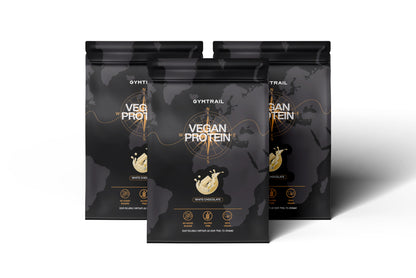 GYMTRAIL® Veganes Eiweißpulver Erbsenprotein Birkenzucker