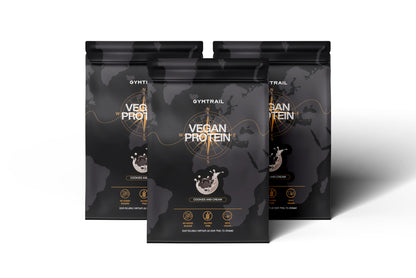 GYMTRAIL® Veganes Eiweißpulver Erbsenprotein Birkenzucker