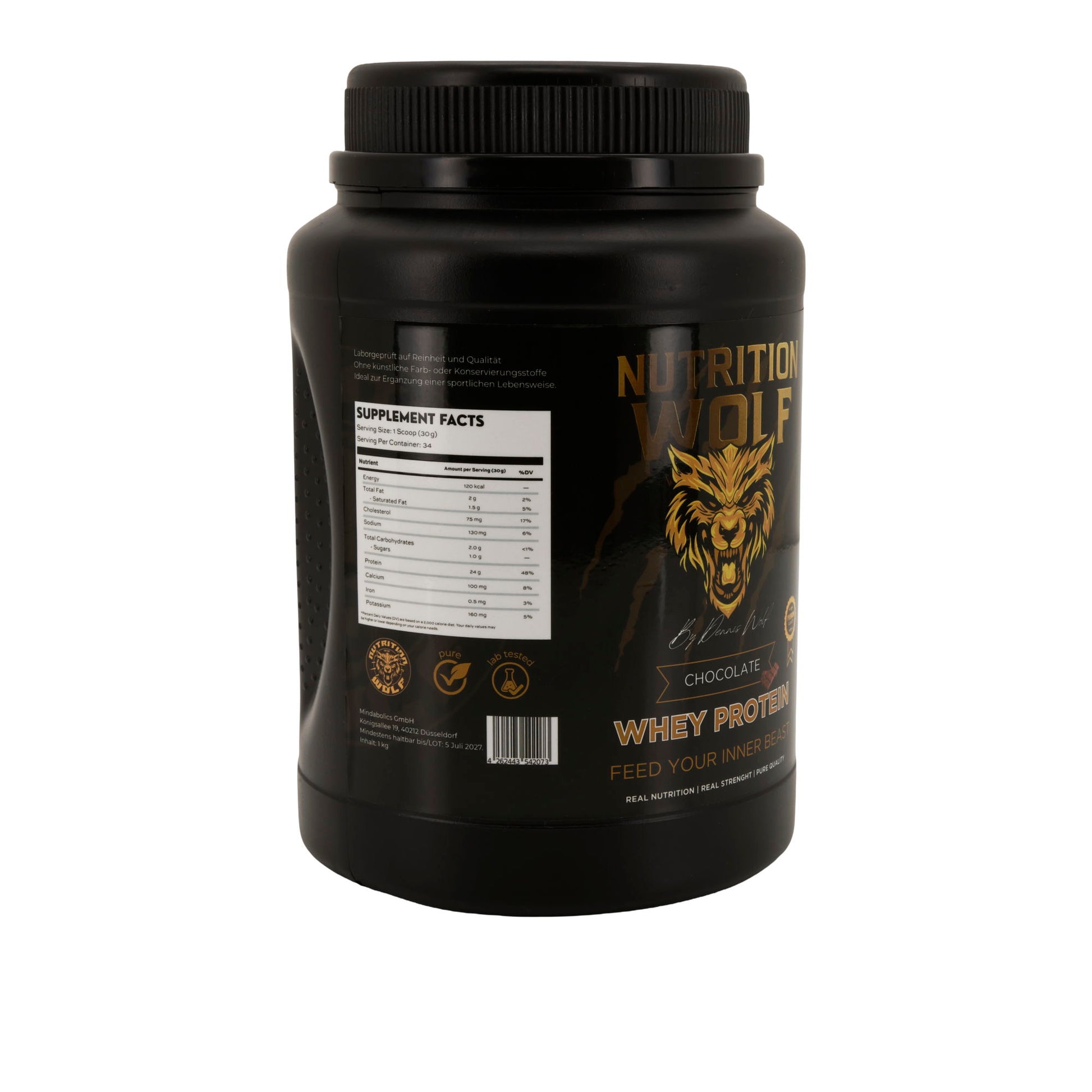 Whey Protein 1000 g – Für Fitness, Krafttraining & Muskelwachstum
