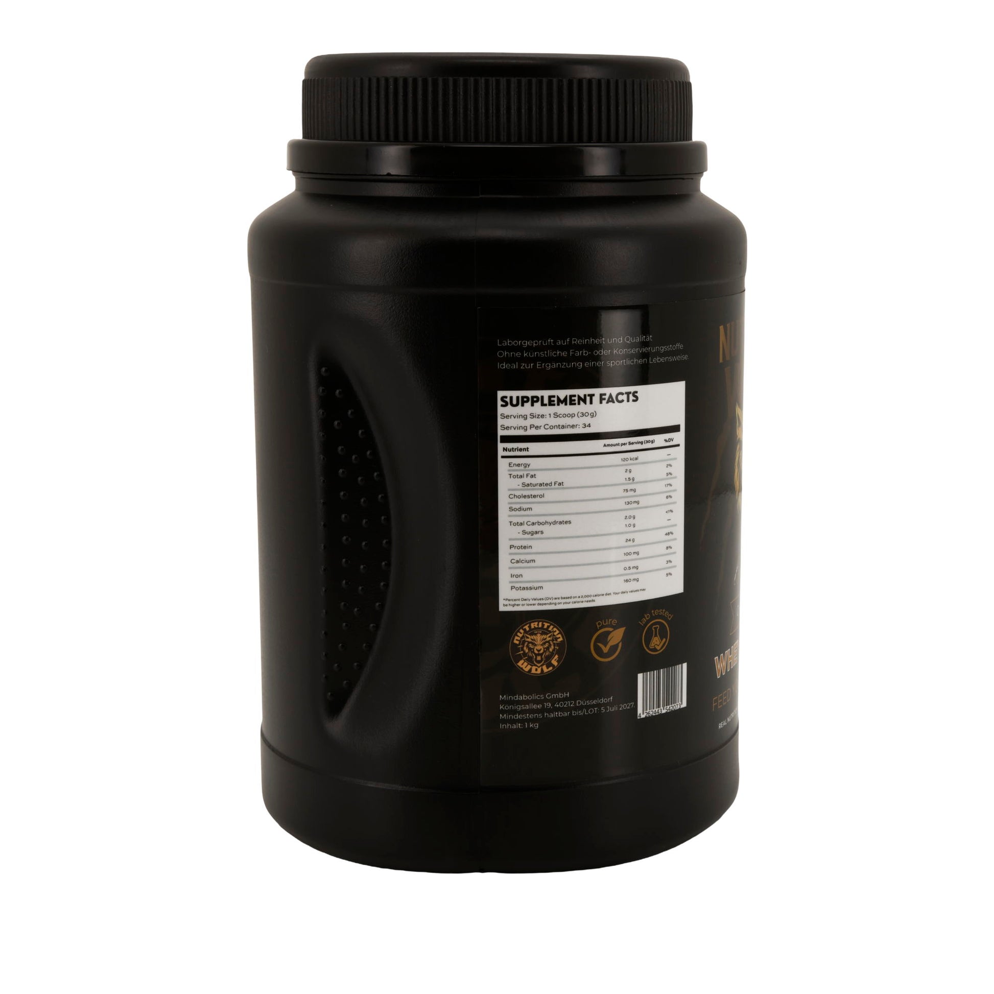 Whey Protein 1000 g – Für Fitness, Krafttraining & Muskelwachstum