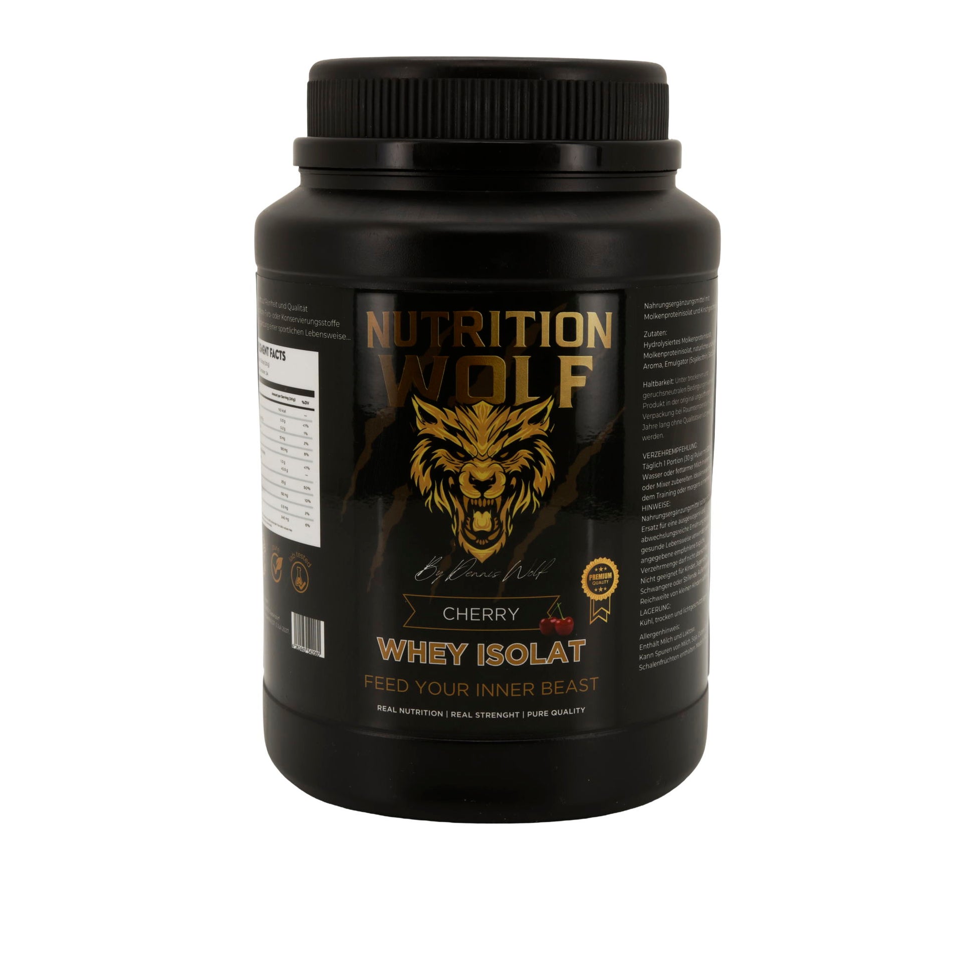 Whey Isolat 1000g Reines Proteinpulver für Muskelaufbau & Fitness
