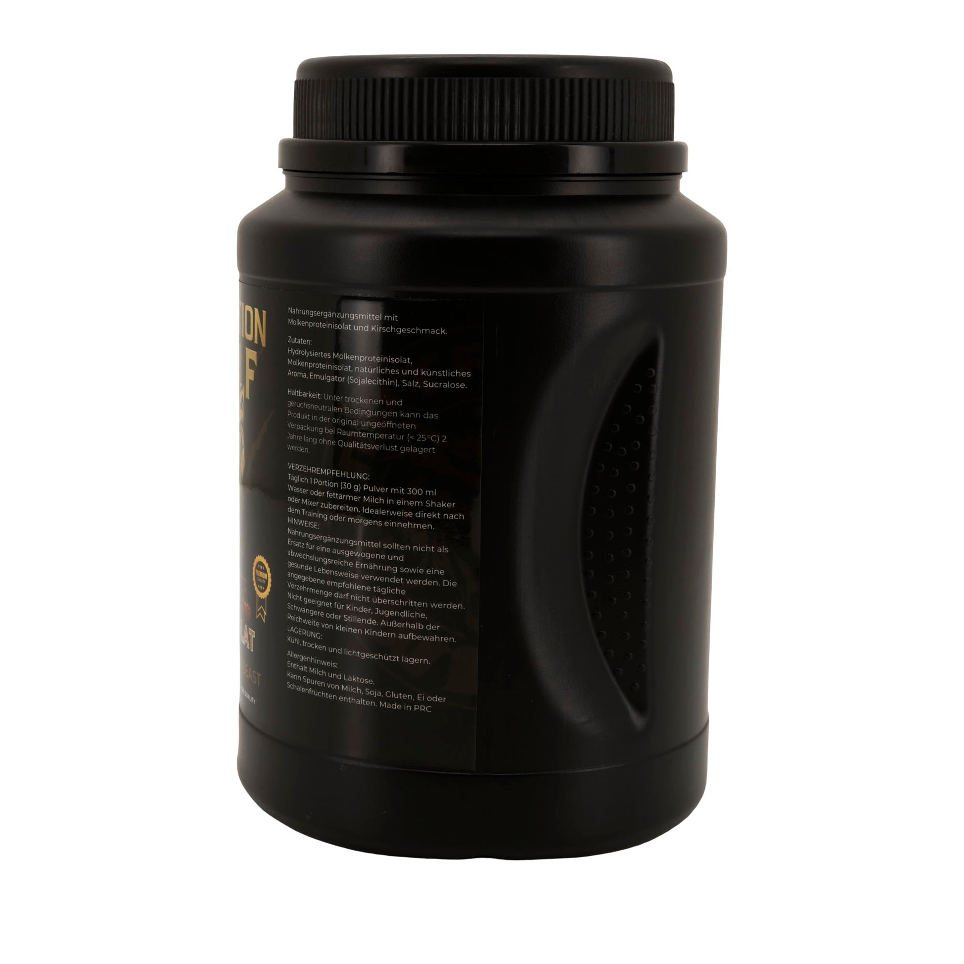 Whey Isolat 1000g Reines Proteinpulver für Muskelaufbau & Fitness