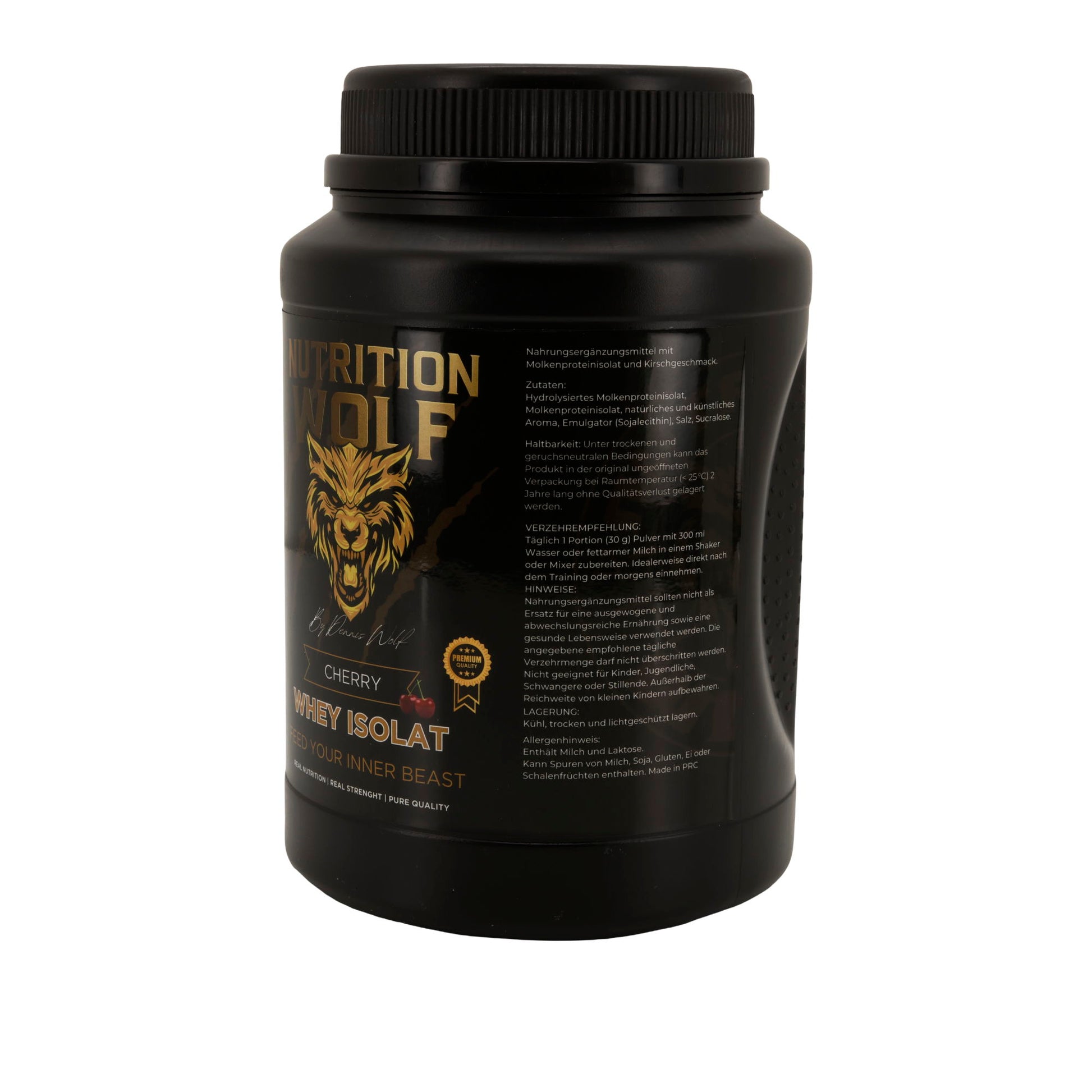 Whey Isolat 1000g Reines Proteinpulver für Muskelaufbau & Fitness