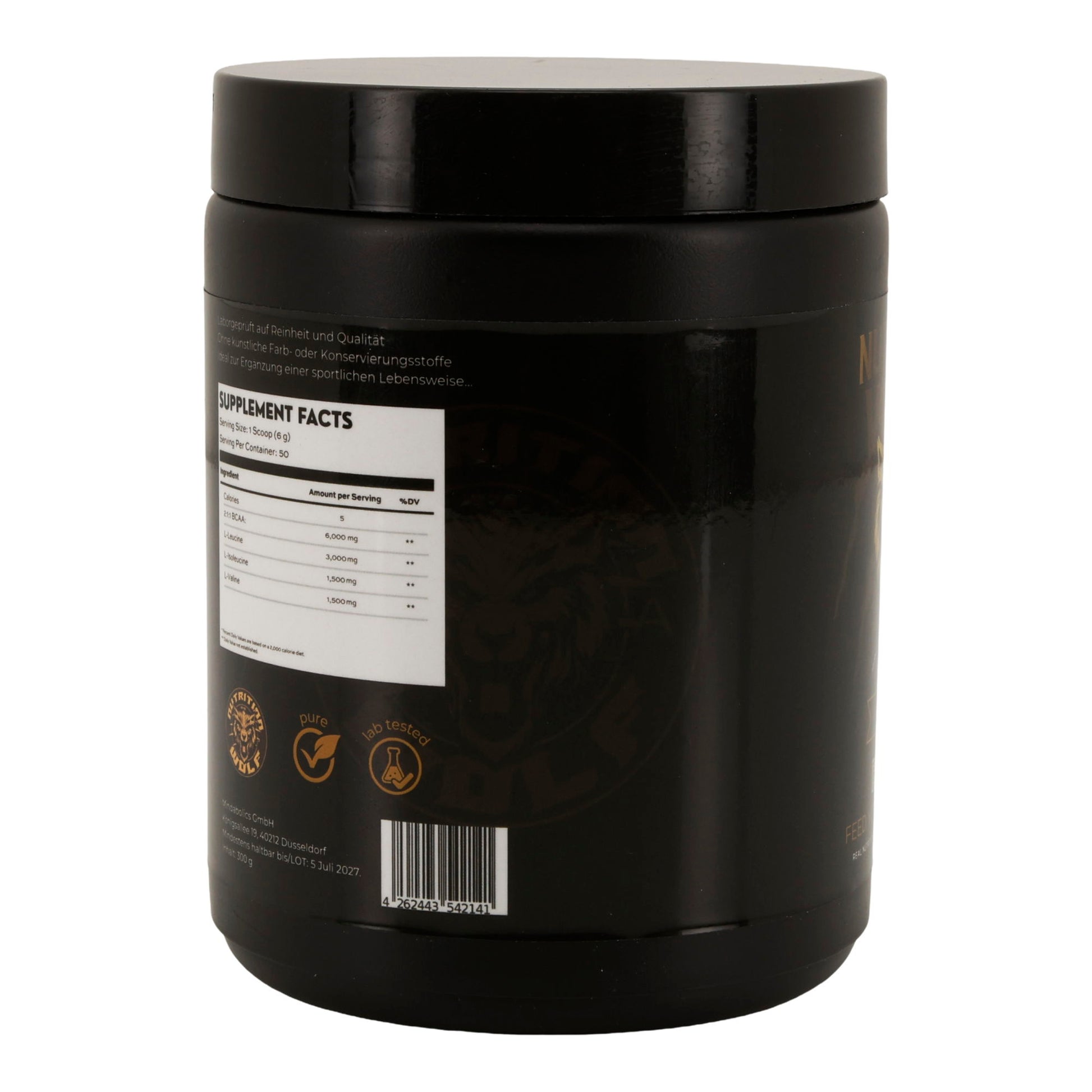 BCAA Pulver 2:1:1 300 g – Muskelaufbau, Energie & Regeneration