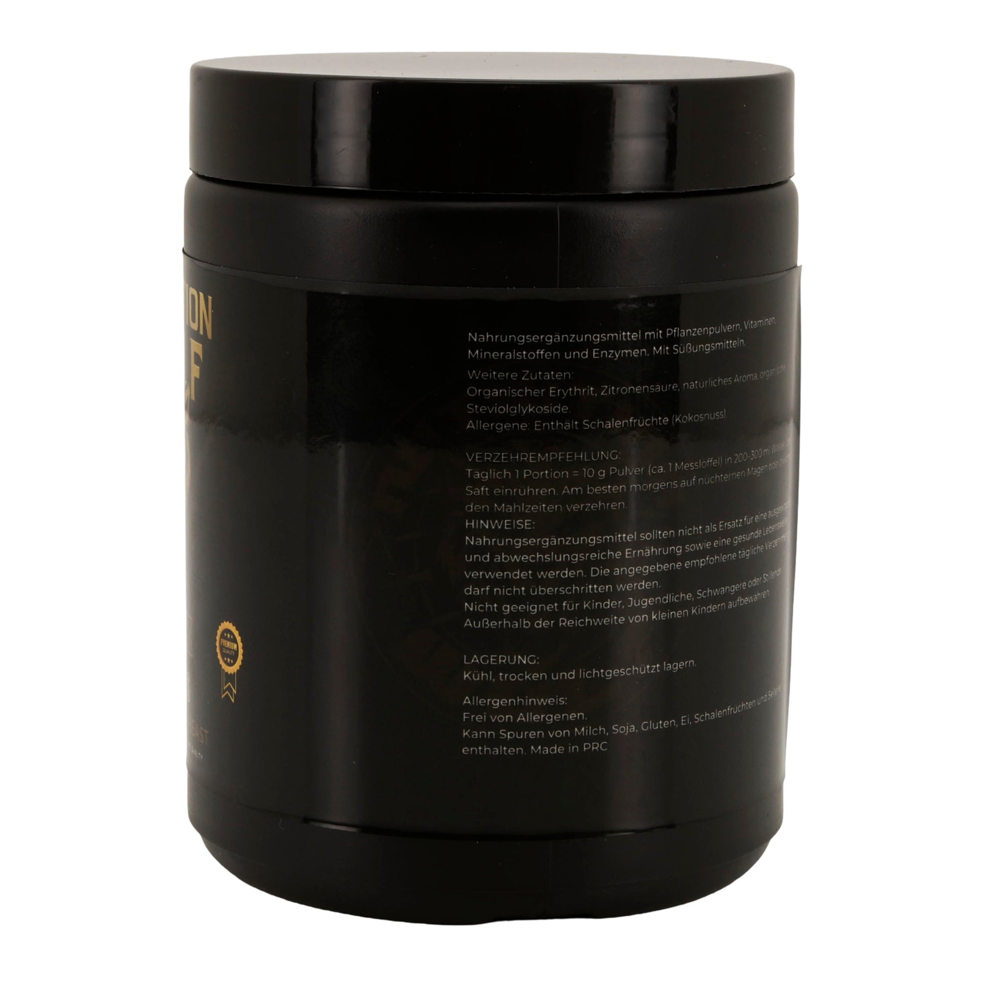 Greens Pulver 300 g, Superfood-Mix mit Spirulina & Antioxidantien