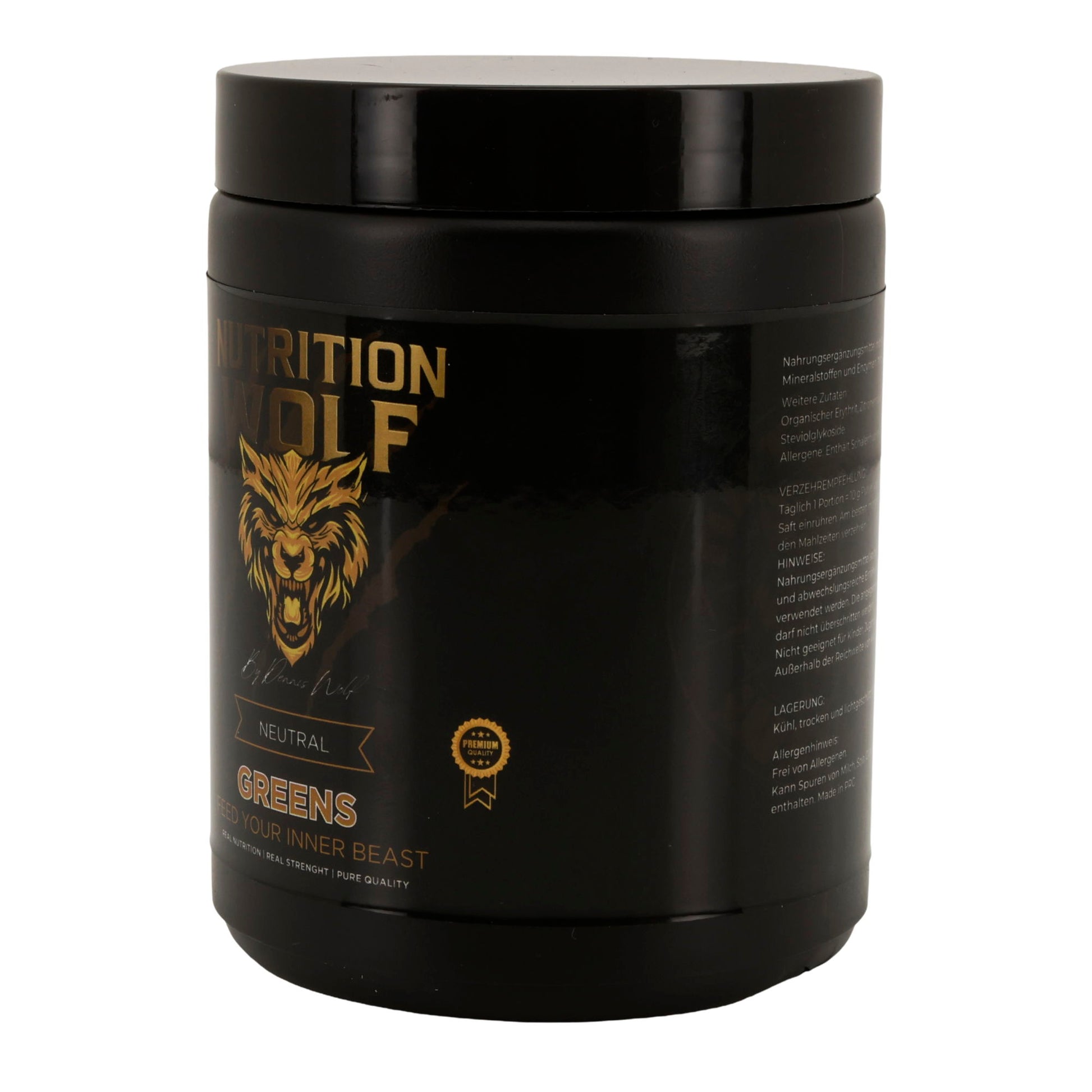 Greens Pulver 300 g, Superfood-Mix mit Spirulina & Antioxidantien