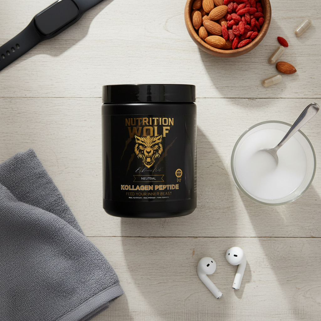 Nutrition Wolf Kollagen Peptide Pulver 400 g – Haut, Gelenke & Regeneration – Inhaltsstoffe & Nährwerte