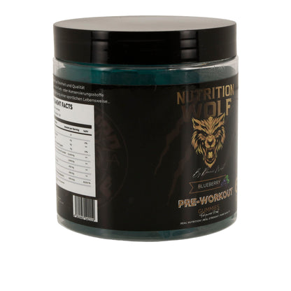 Pre-Workout 120 Gummies – Kreatin, Koffein & Beta-Alanin für Power
