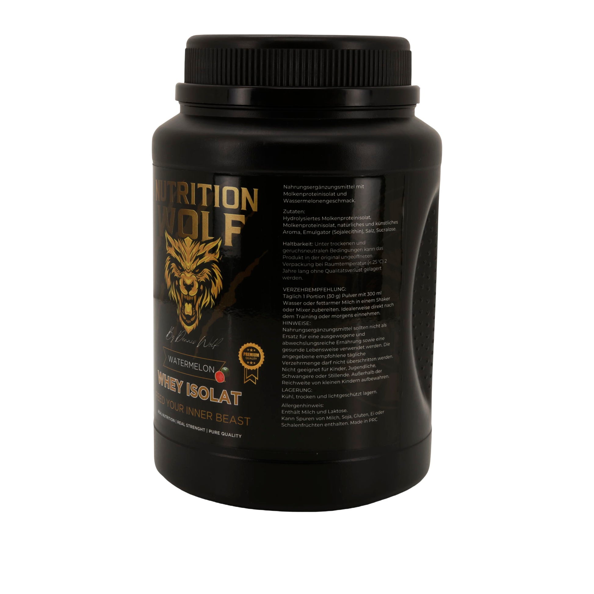 Whey Isolat 1000g Reines Proteinpulver für Muskelaufbau & Fitness