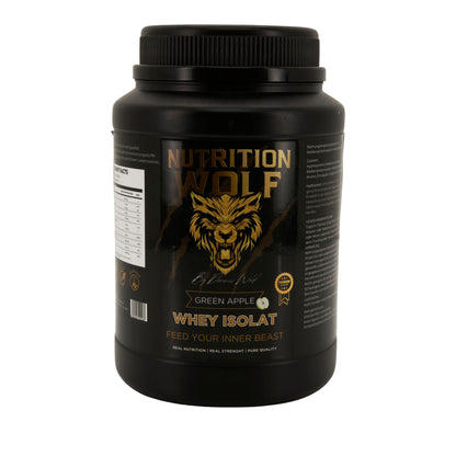 Whey Isolat 1000g Reines Proteinpulver für Muskelaufbau & Fitness Apple