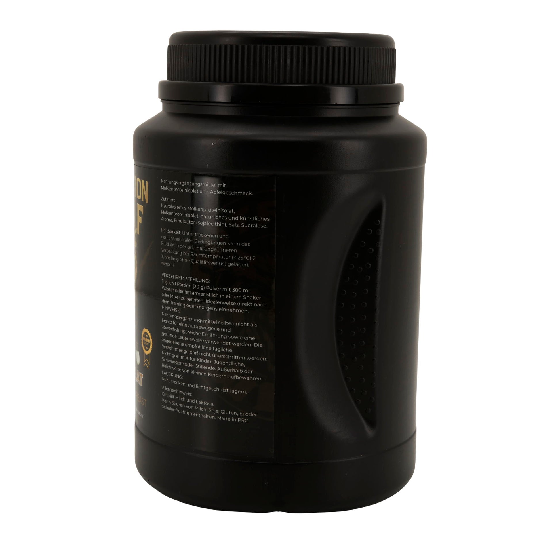 Whey Isolat 1000g Reines Proteinpulver für Muskelaufbau & Fitness