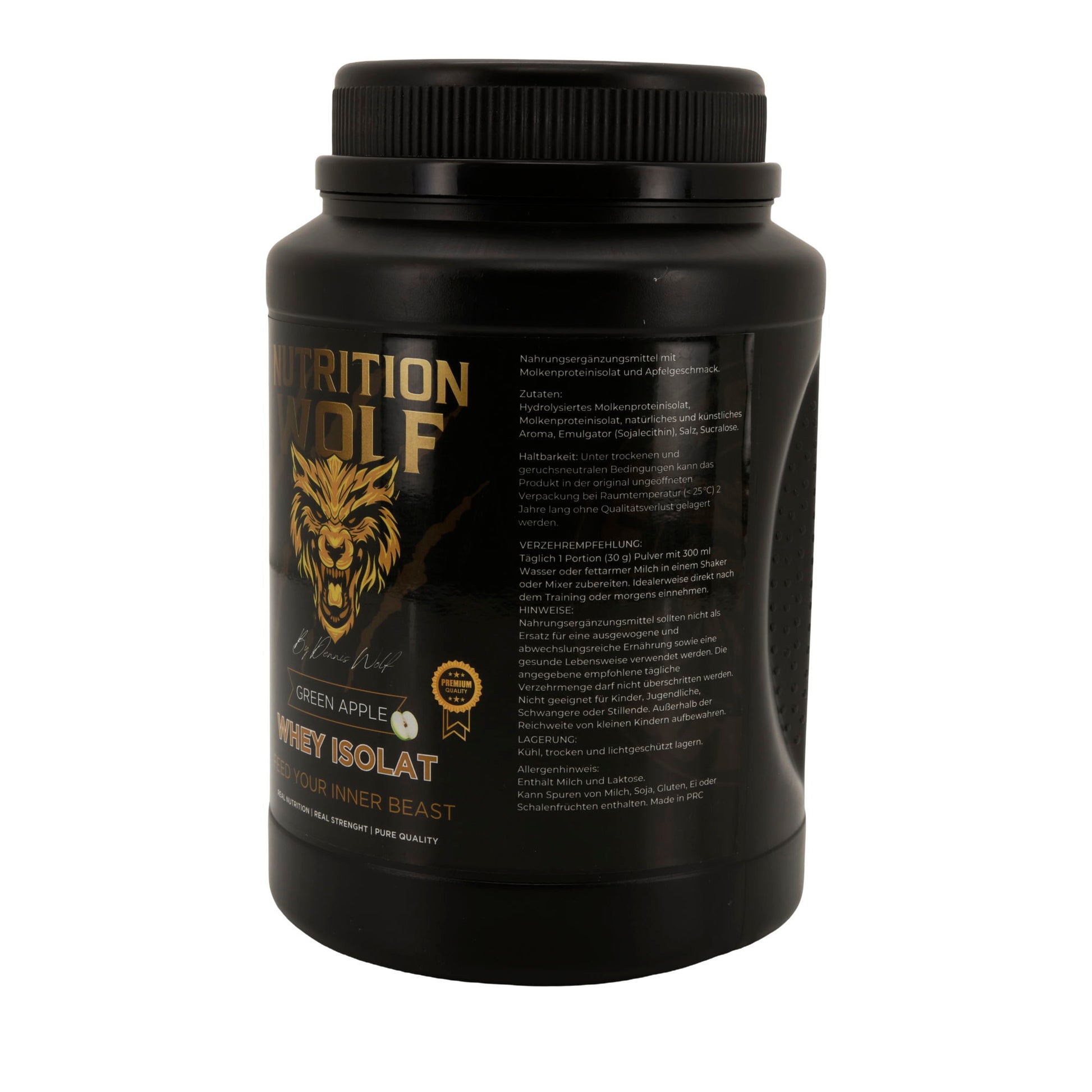 Whey Isolat 1000g Reines Proteinpulver für Muskelaufbau & Fitness