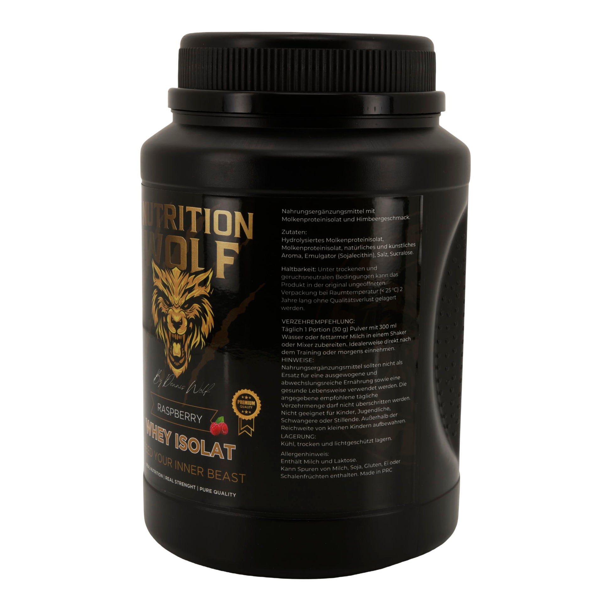 Whey Isolat 1000g Reines Proteinpulver für Muskelaufbau & Fitness