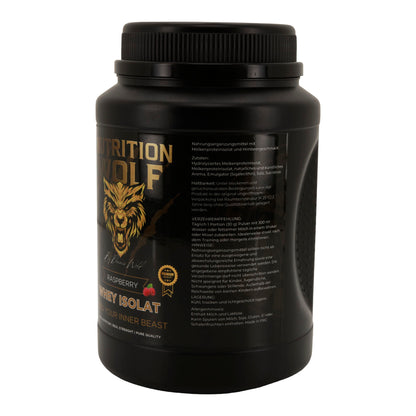Whey Isolat 1000g Reines Proteinpulver für Muskelaufbau & Fitness