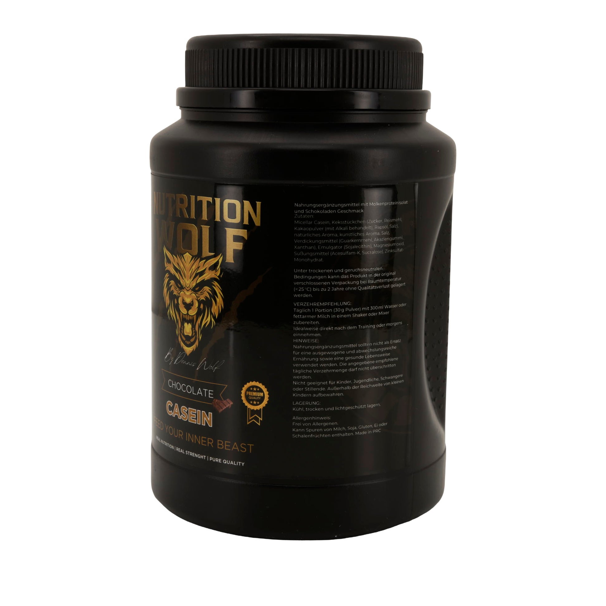 Casein Pulver 1000g Langsam verdauliches Protein für Muskelaufbau