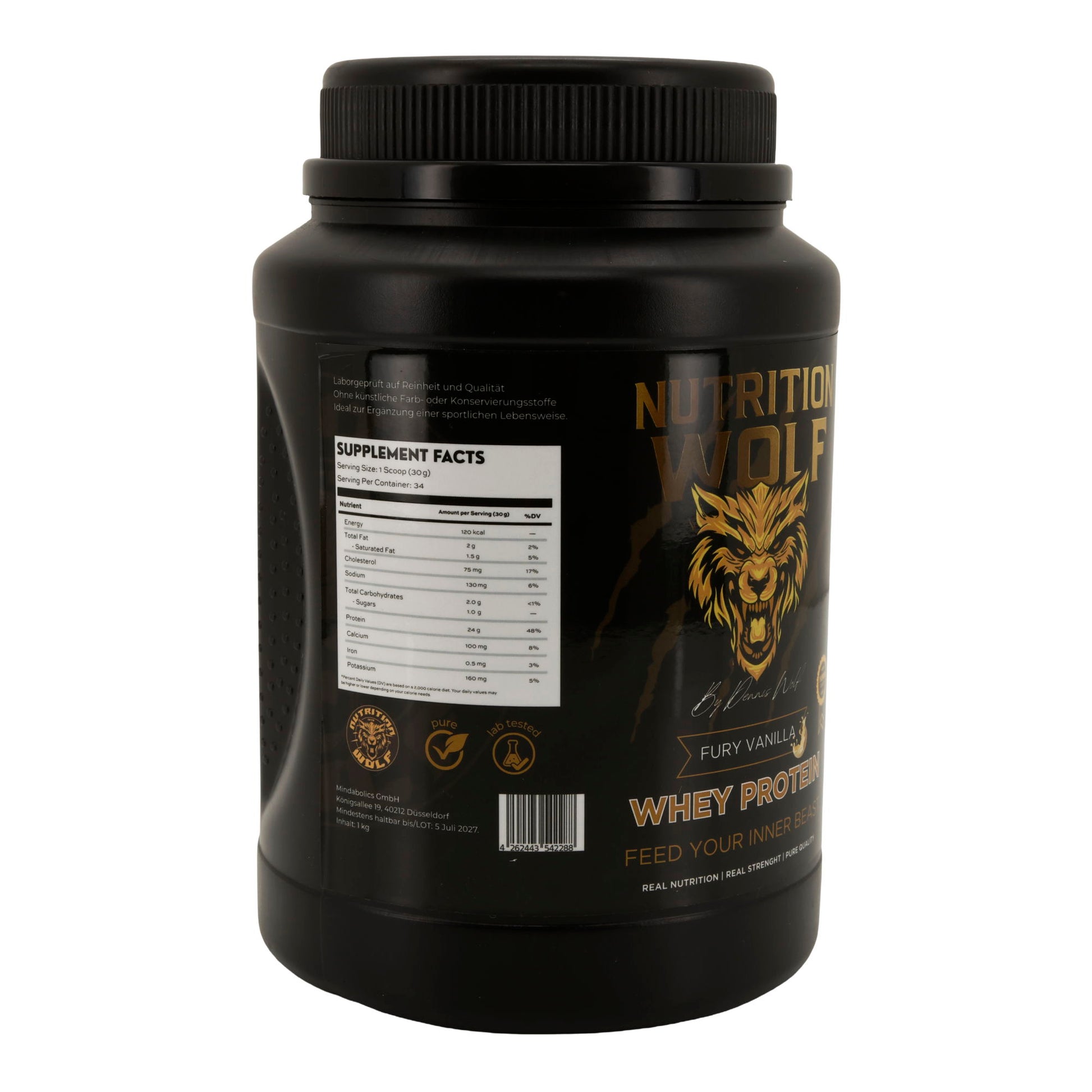 Whey Protein 1000 g – Für Fitness, Krafttraining & Muskelwachstum