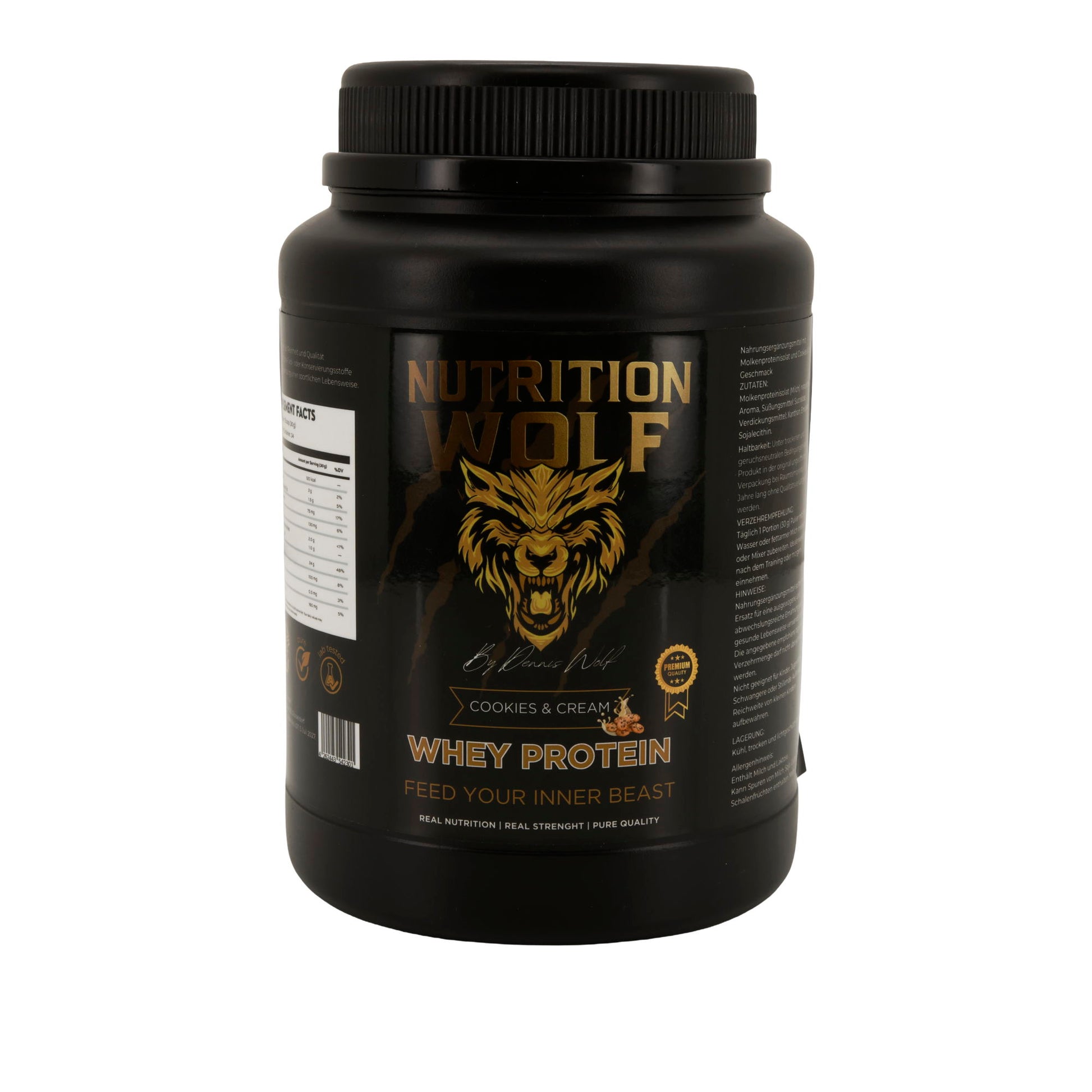Whey Protein 1000 g – Für Fitness, Krafttraining & Muskelwachstum Cookies & Cream
