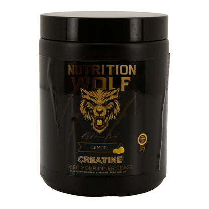 Creatine Monohydrate 300g Kraft, Leistung & schnelle Regeneration Zitrone