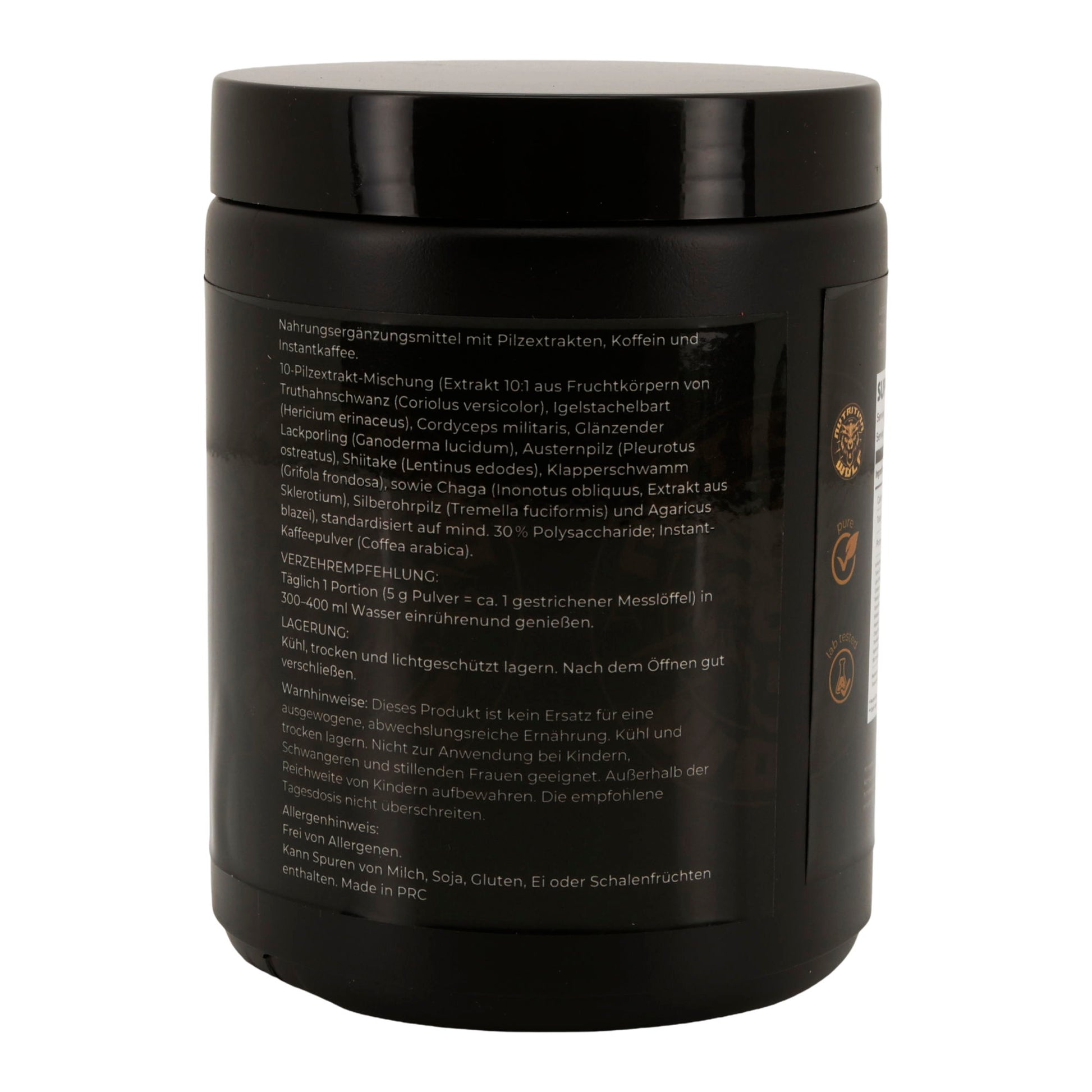 Mushroom Coffee 300 g – Adaptogene für Fokus, Energie & Balance
