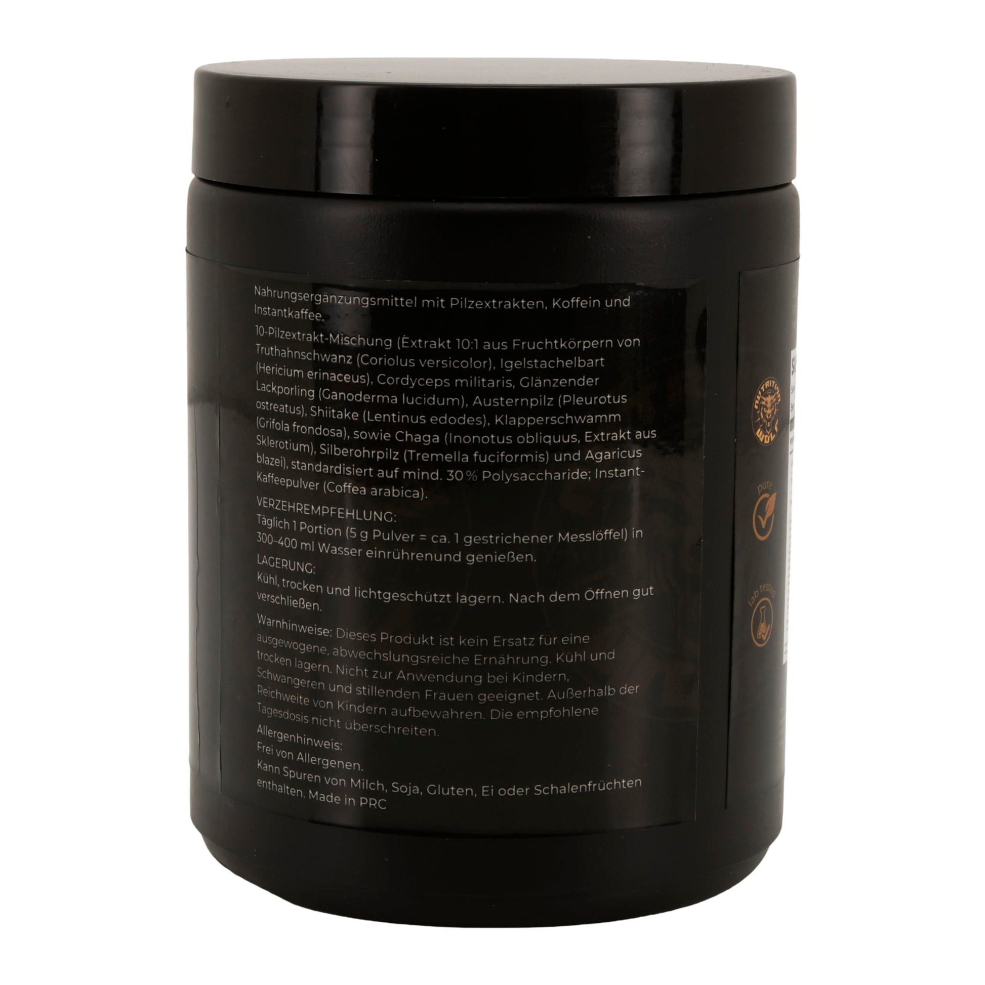 Mushroom Coffee 300 g – Adaptogene für Fokus, Energie & Balance