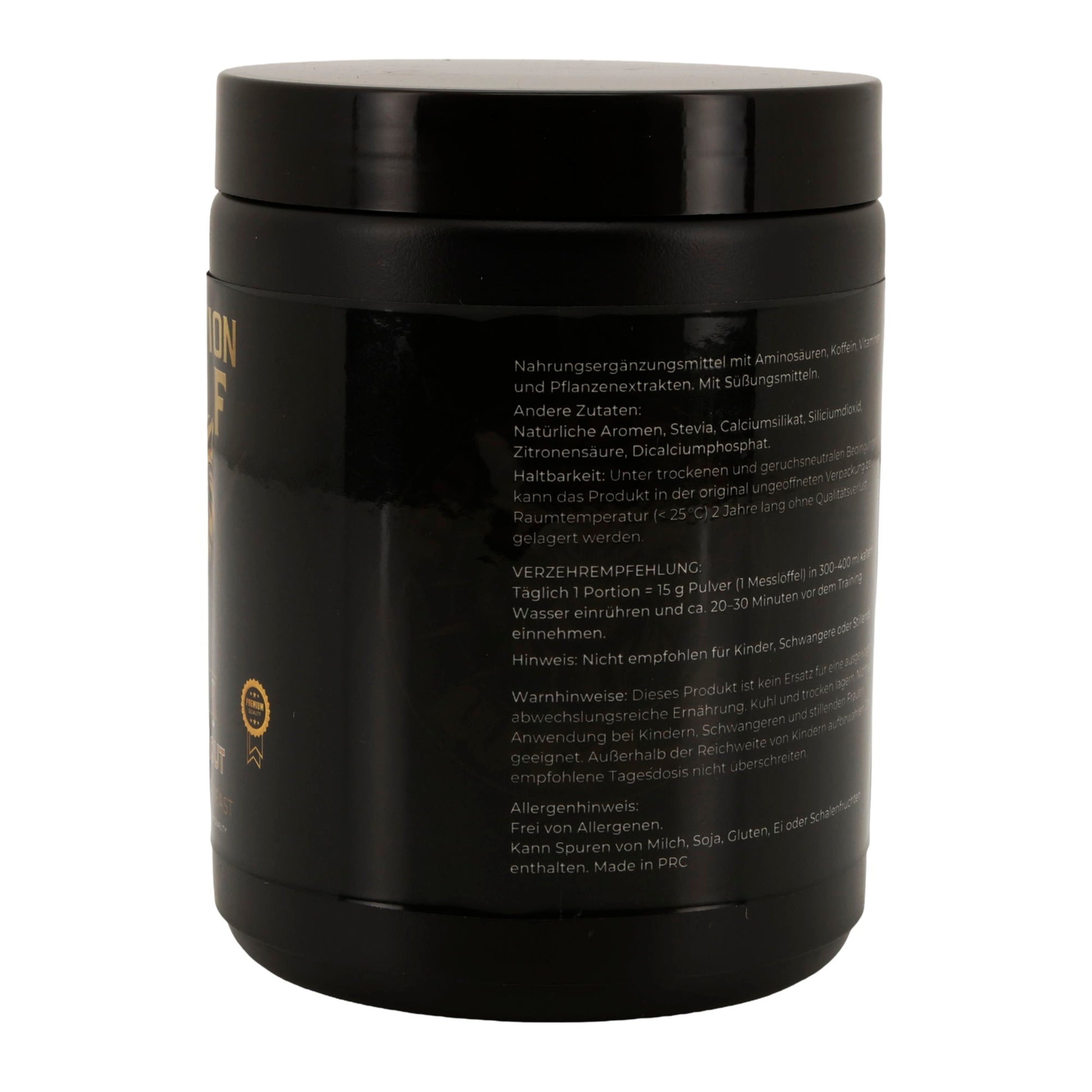 Pre-Workout Stimulant 300 g – Kreatin, Koffein & Beta-Alanin