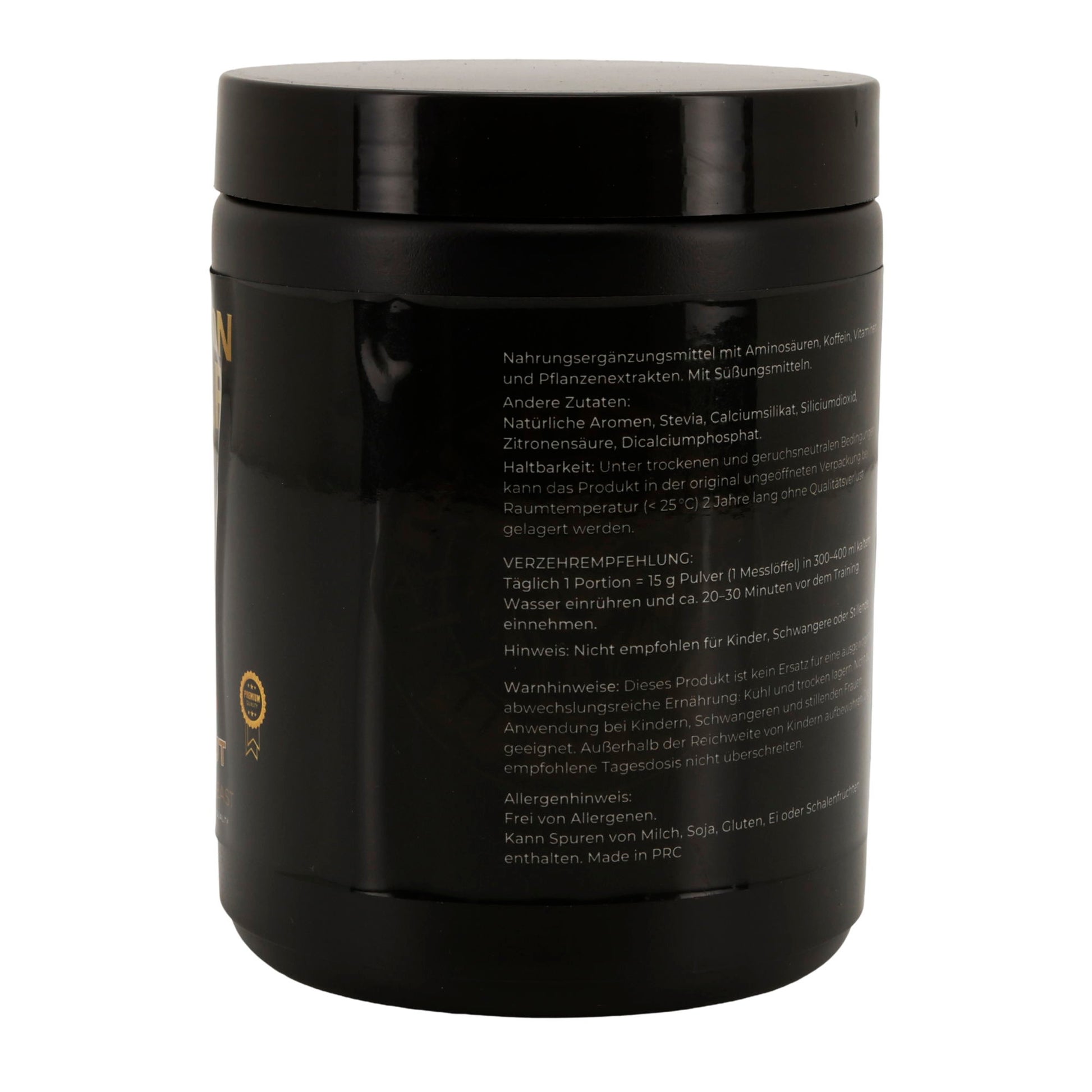 Pre-Workout Stimulant 300 g – Kreatin, Koffein & Beta-Alanin