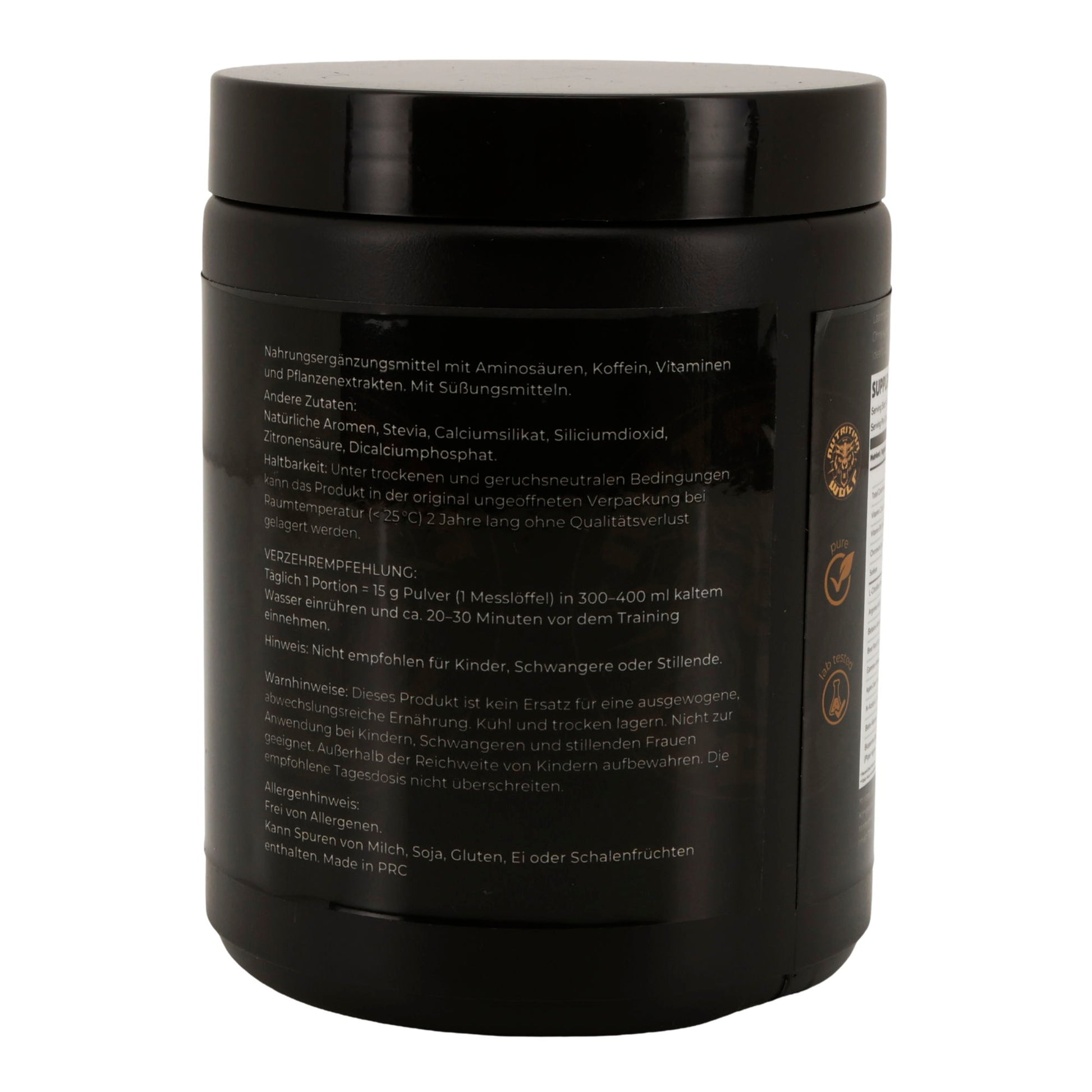 Pre-Workout Stimulant 300 g – Kreatin, Koffein & Beta-Alanin