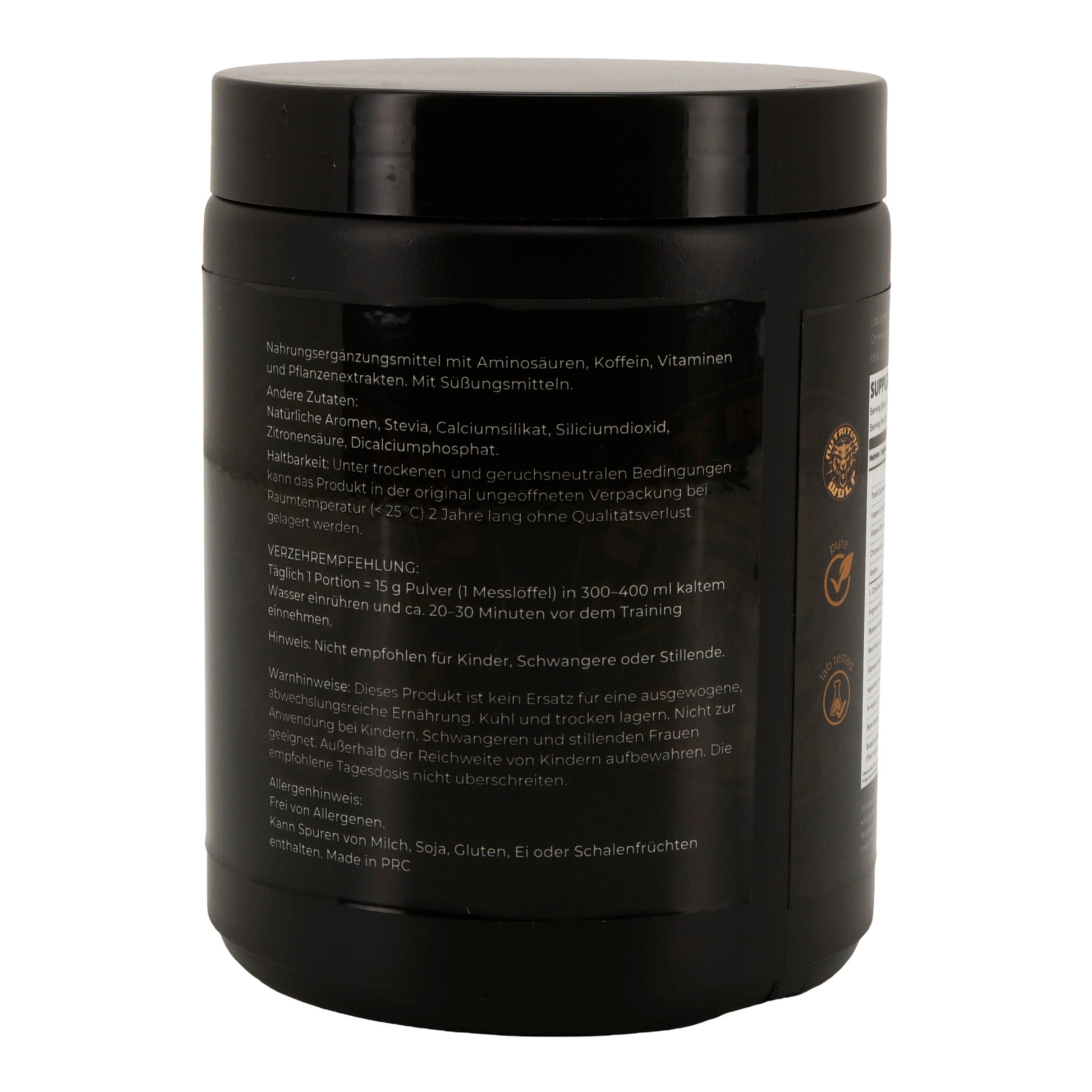 Pre-Workout Stimulant 300 g – Kreatin, Koffein & Beta-Alanin