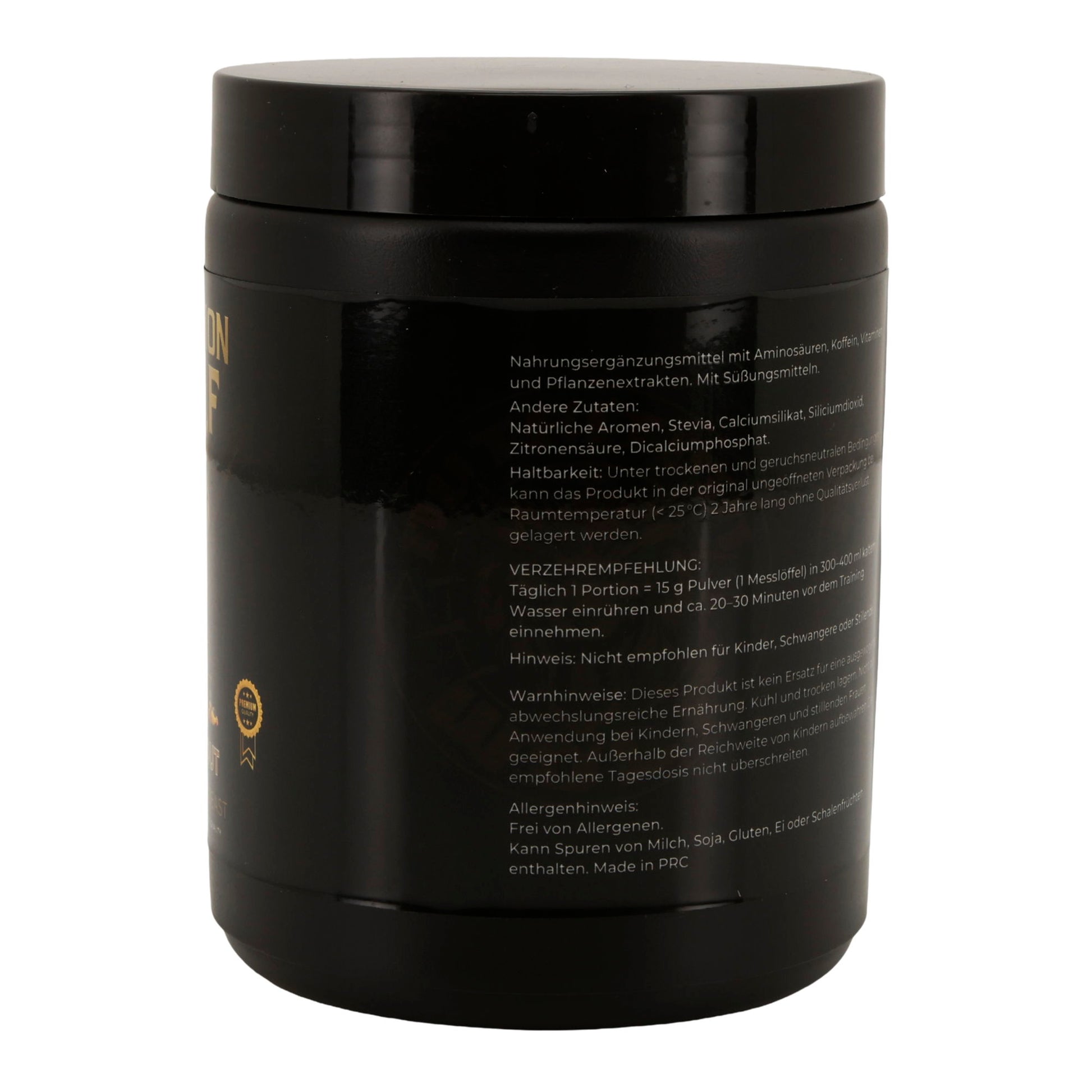 Pre-Workout Stimulant 300 g – Kreatin, Koffein & Beta-Alanin