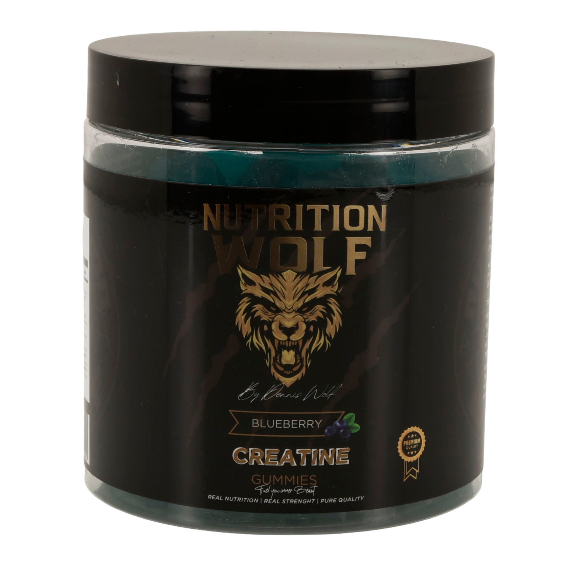 Kreatin Gummies 60-120 Stk – 5 g Creatin pro Portion, ohne Pulver Blaubeere