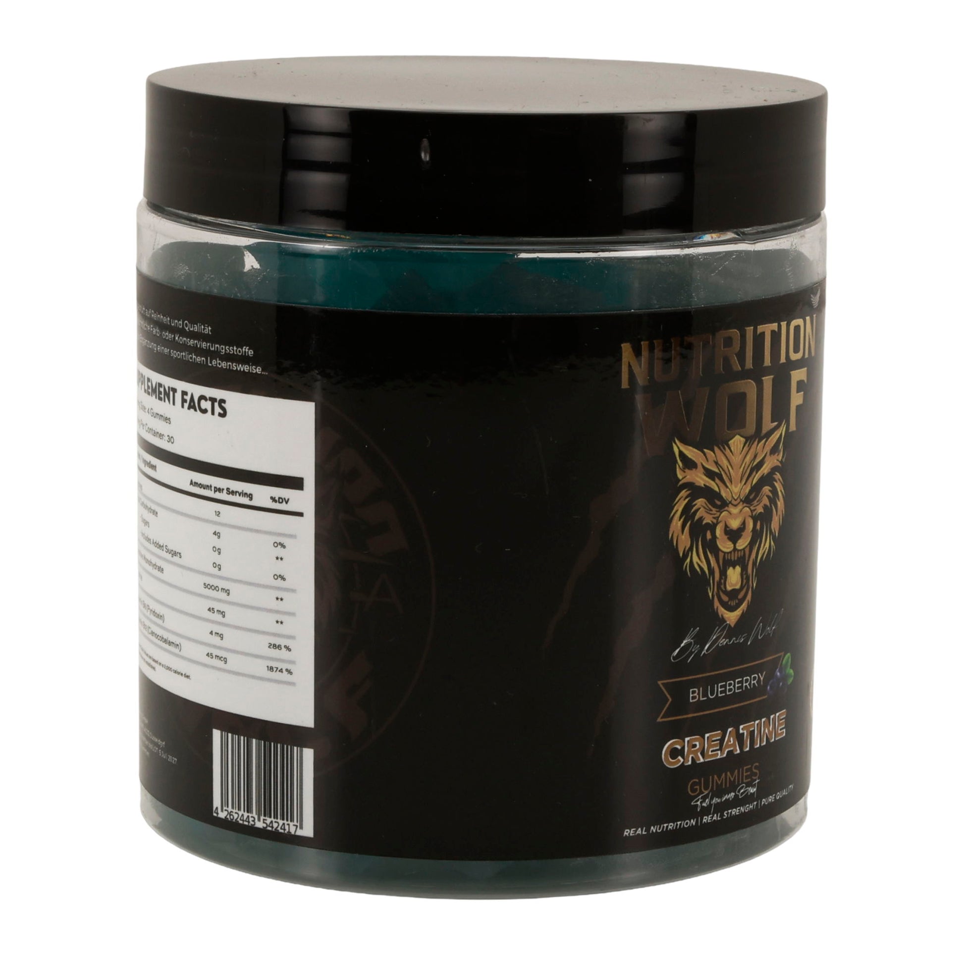 Kreatin Gummies 60-120 Stk – 5 g Creatin pro Portion, ohne Pulver