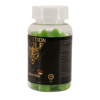 Kreatin Gummies 60-120 Stk – 5 g Creatin pro Portion, ohne Pulver