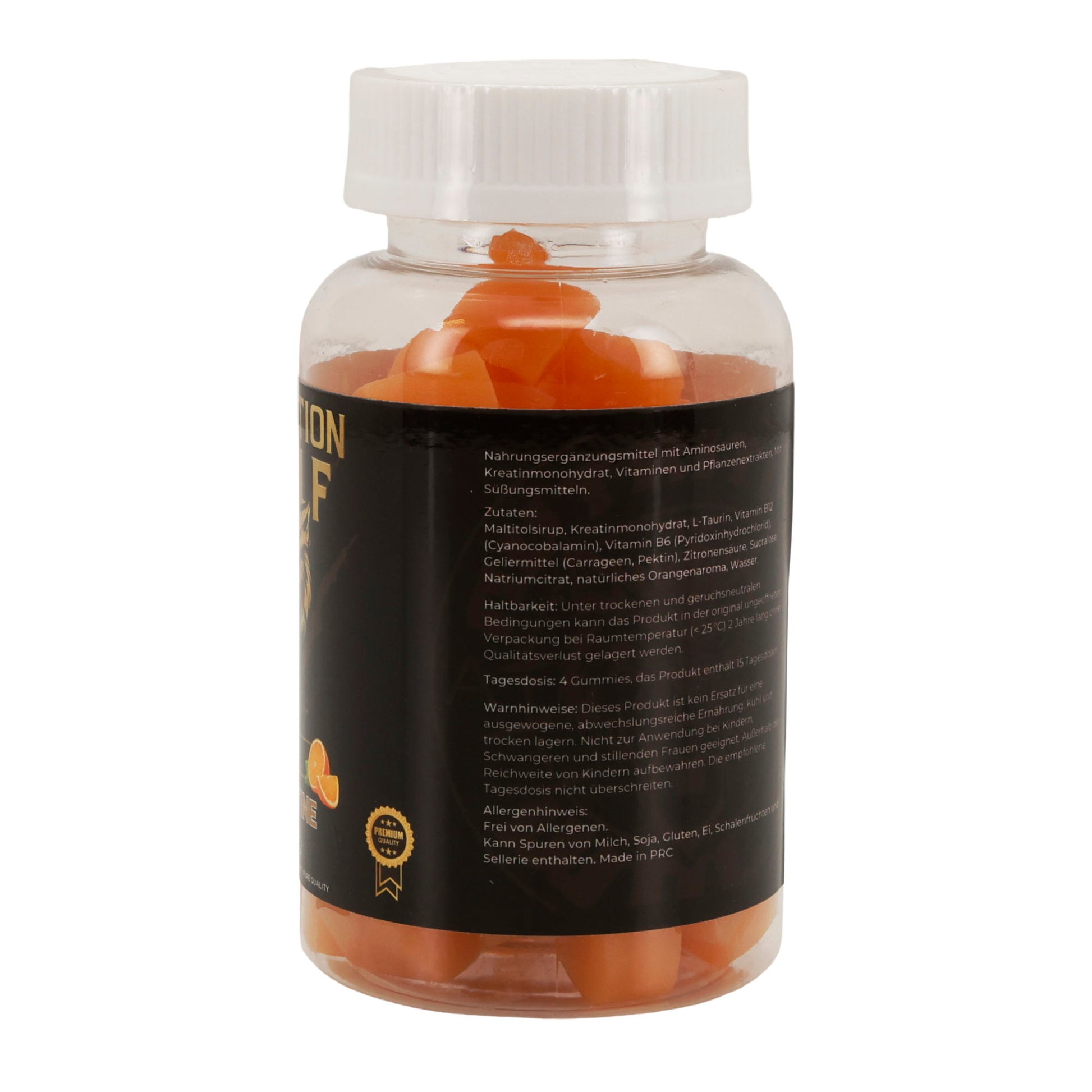 Kreatin Gummies 60-120 Stk – 5 g Creatin pro Portion, ohne Pulver