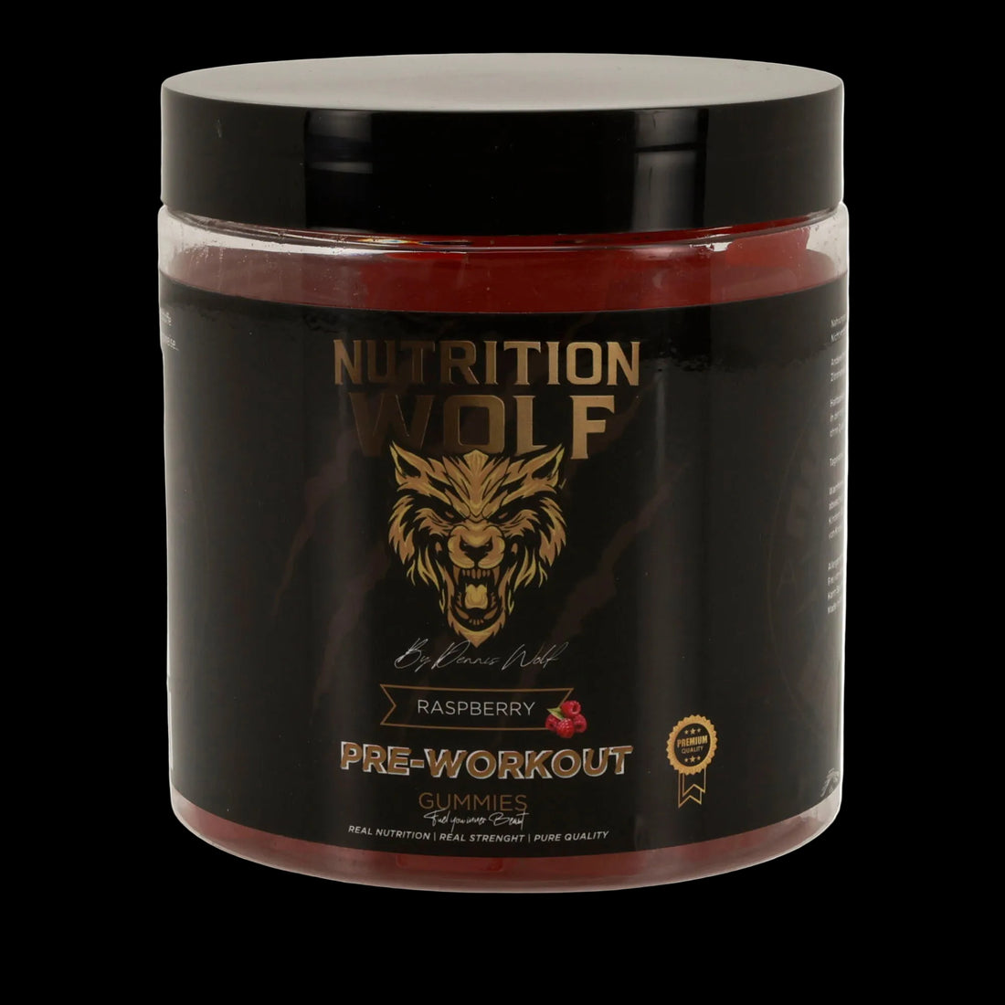 Pre-Workout 120 Gummies – Kreatin, Koffein & Beta-Alanin für Power Himbeere